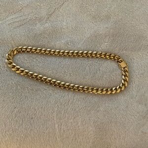 Gold Chunky Chain Necklace